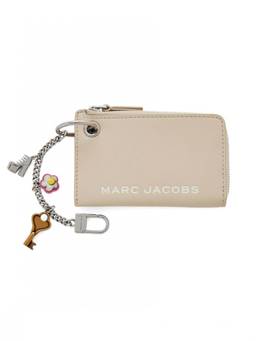 Marc Jacobs - Light Brown Charm Logo Wallet