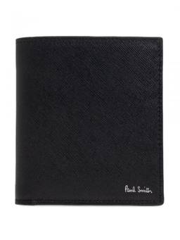 Paul Smith - Black Textured Logo Wallet
