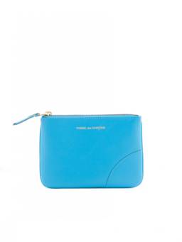 COMME des GARCONS - Sky Blue Logo Wallet
