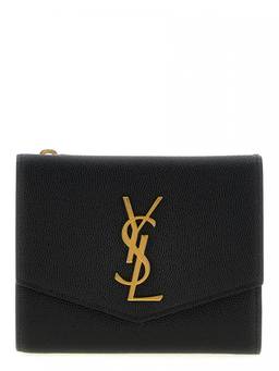 Saint Laurent - Black Logo Wallet