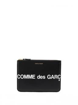 COMME des GARCONS - Black Logo Solid Wallet