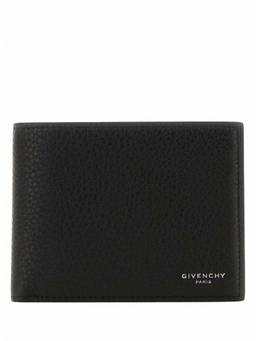 Givenchy - Black Textured Billfold Wallet