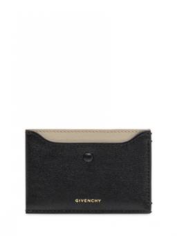 Givenchy - Black Textured Logo Card Holder