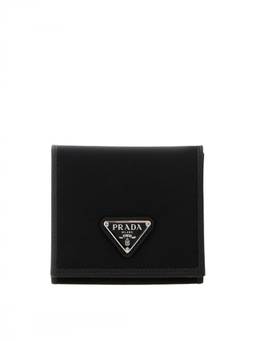 PRADA - Black Piccolo Solid Wallet