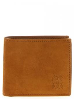 Brunello Cucinelli - Brown Logo Solid Wallet