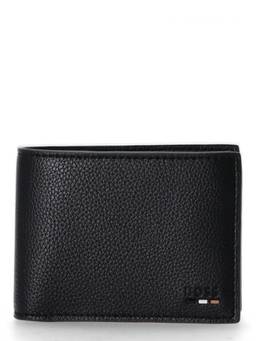 Boss - Black Logo Textured Wallet