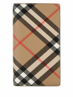 Burberry - Beige Printed Wallet