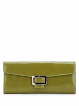 Roger Vivier - Green Logo Solid Wallet