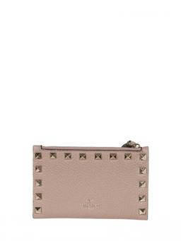Valentino Garavani - Pink Studded Card Holder