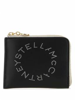 Stella McCartney - Black Signature Zip Wallet