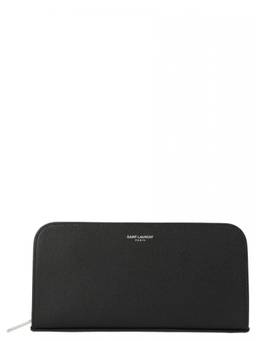 Saint Laurent - Black Logo Wallet