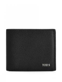 TOD'S - Black Logo Wallet