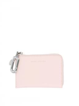 Marc Jacobs - Light Pink Solid Zip Wallet