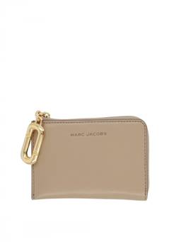 Marc Jacobs - Brown Solid Zip Wallet