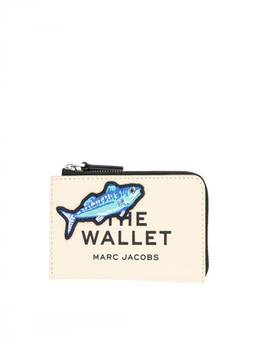 Marc Jacobs - Off White Embroidered Wallet