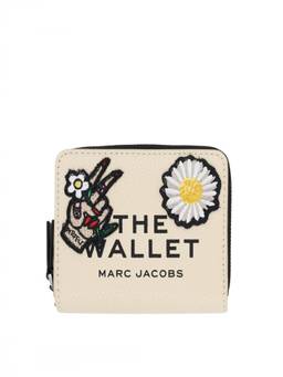Marc Jacobs - Off White Embroidered Wallet