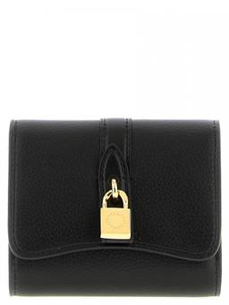 Stella McCartney - Black Logo Trifold Wallet