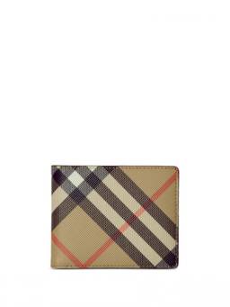 Burberry - Beige Signature Wallet