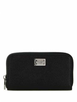 Dolce&Gabbana - Black Logo Patch Wallet