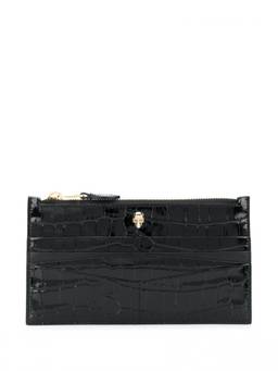 Alexander McQueen - Black Textured Wallet