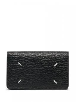 Maison Margiela - Black Grained Leather Wallet
