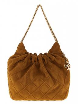 TORY BURCH - Brown Fleming Mini Hobo