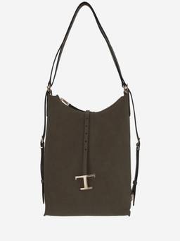 TOD'S - Brown T Timeless Shoulder Bag