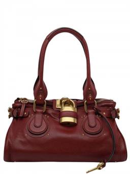 Chloe - Red Paddington Large Shoulder Bag