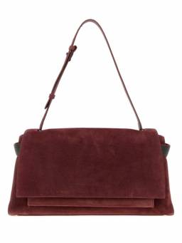 Brunello Cucinelli - Red Monili-embellished Medium Shoulder Bag