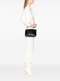 Saint Laurent - Black Puffer Toy Leather Shoulder Bag