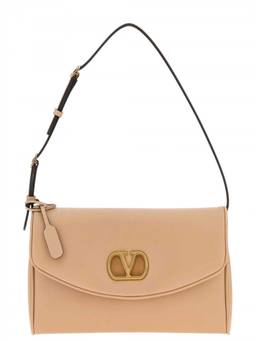 Valentino Garavani - Light Pink Devain Small Shoulder Bag