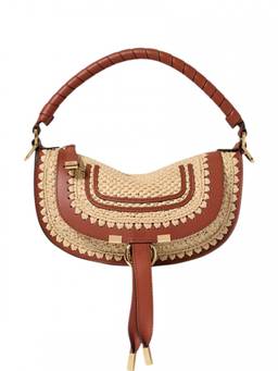 Chloe - Natural Marcie Mini Shoulder Bag