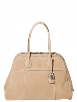 Miu Miu - Beige Vivant Large Shoulder Bag