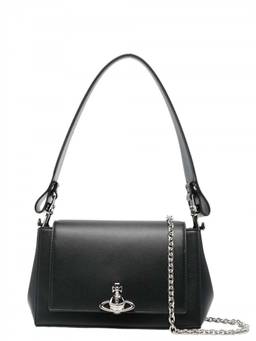 Vivienne Westwood - Black Hazel Medium Shoulder Bag