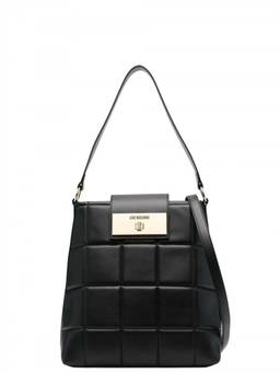 Love Moschino - Black Logo Medium Shoulder Bag