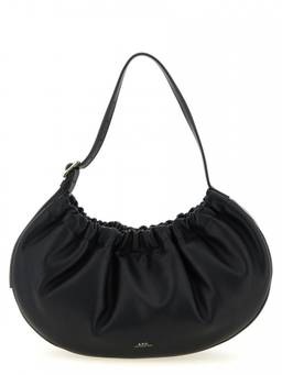 A.P.C. - Black Ninon Hoop Large Shoulder Bag