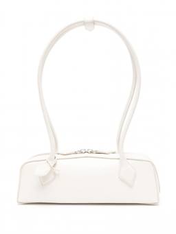 ALAIA - White Le Teckel Small Shoulder Bag