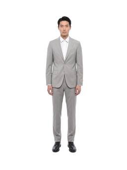 Corneliani - Grey Notched Lapel Blazer