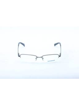 SKECHERS - Unisex Grey Rectangular Metal Eyewear Frame SK3100 51 GUN (51)