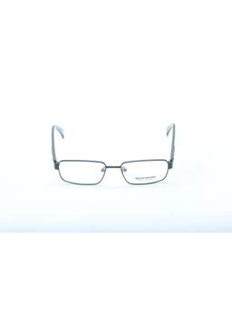SKECHERS - Unisex Black Rectangular Metal Eyewear Frame SK3111 52 SBKGRN (52)