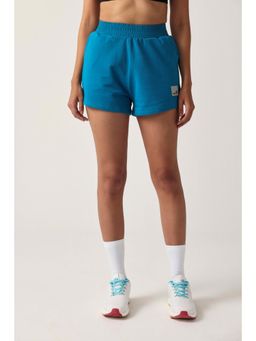 Sawsee - Relaxed Fit Lounge Teal Shorts