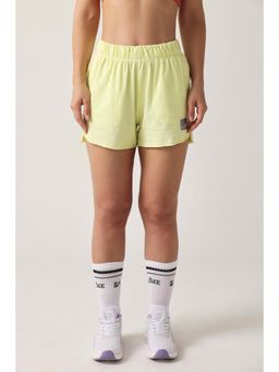 Sawsee - Cotton Slub Hot Green Shorts