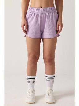 Sawsee - Cotton Slub Hot Lavender Shorts