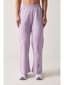 Sawsee - Serene Broad Waist Band Wide Lavender Trackpant