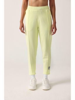 Sawsee - Pin-Tuck Straight Green Trackpant