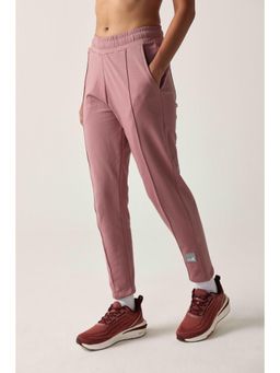 Sawsee - Pin-Tuck Straight Pink Trackpant