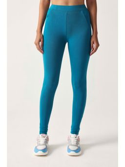Sawsee - Earthkin Yoga Bamboo Teal Leggings