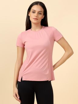 Fitkin - Women Pink Active T-Shirt