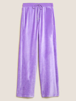 Marks & Spencer - Purple Drawstring & Elasticated Joggers