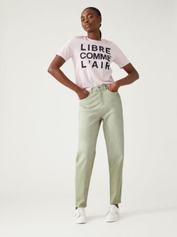 Marks & Spencer - Green Mom High Waisted Jeans